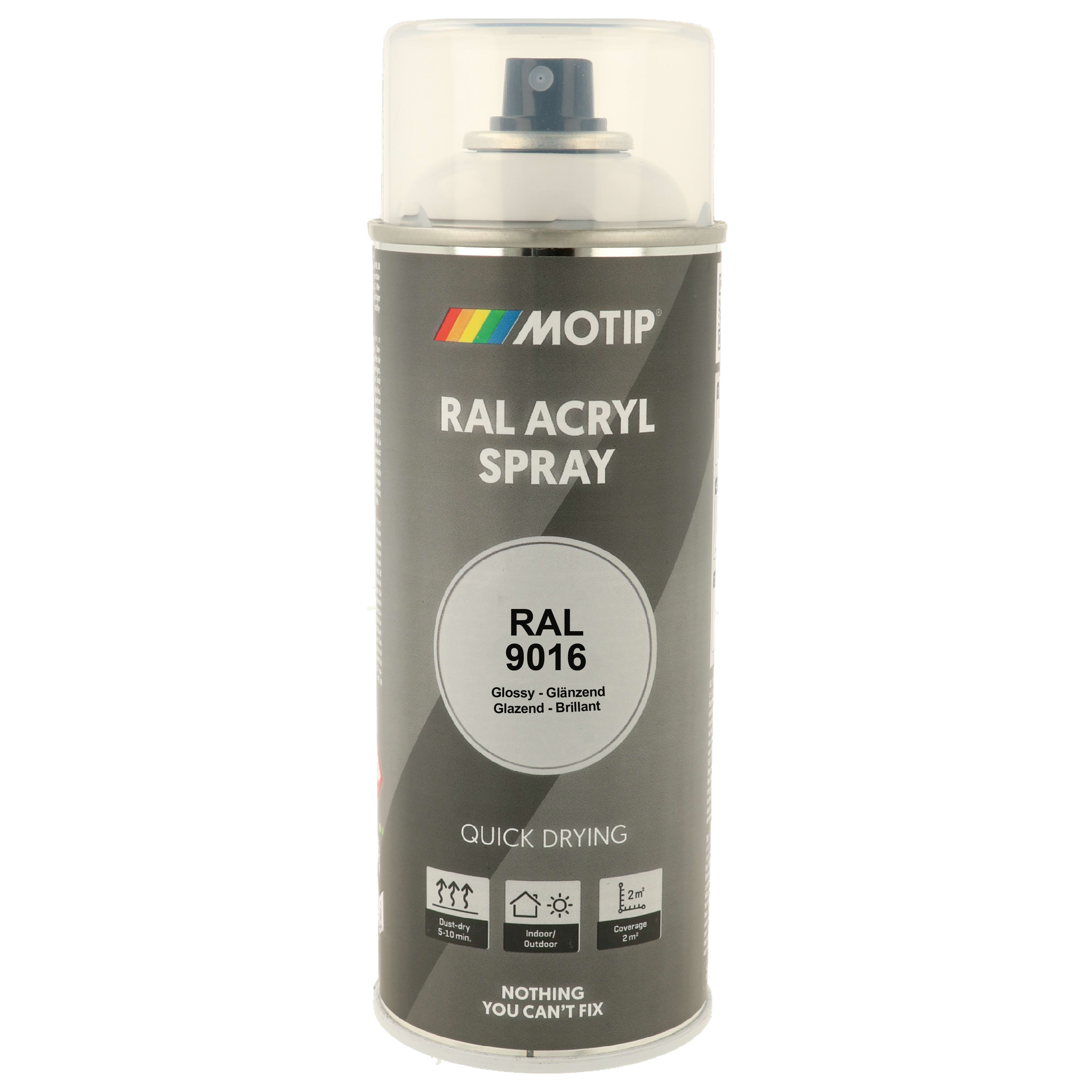 Motip MOTIP INDUSTRIAL RAL 9016 VERKEERS WIT 400 ML MOT07037