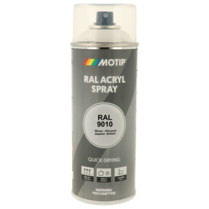 Motip SP.400ML.KOMBI/RAL 9010 WIT MOT07040