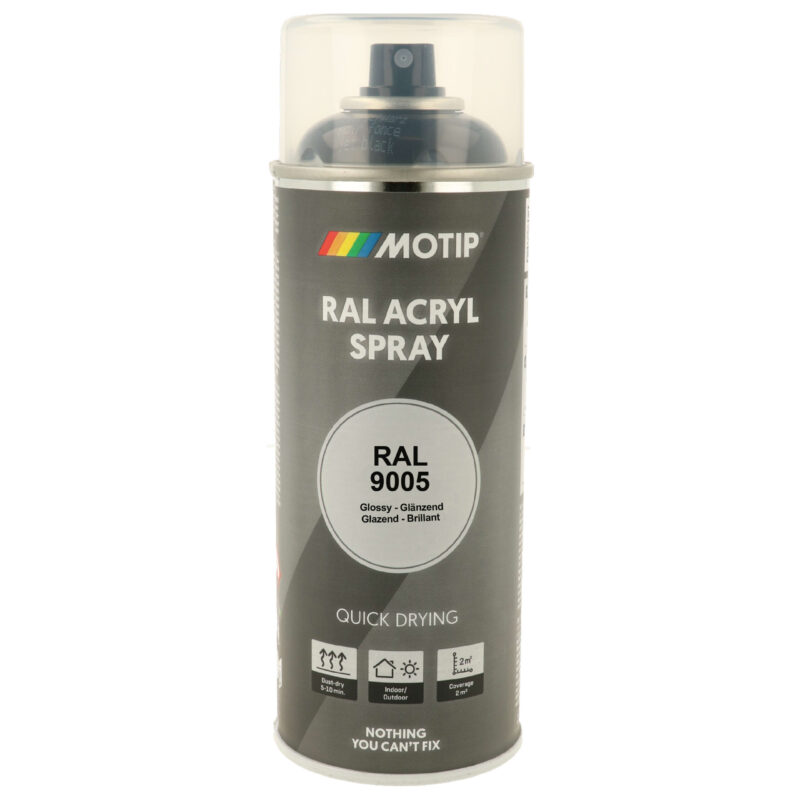 Motip SP.400ML.KOMBI/RAL9005 GLZWART MOT07236