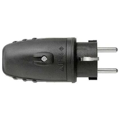 N & L N&L Stekker RUBBER 2POL+A IP44 NL2495