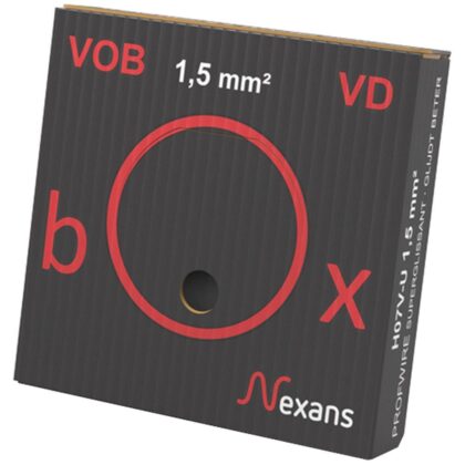 NEXANS VOB H07V-U draad PVC massief 750V Eca 70°C  mm² 10533330