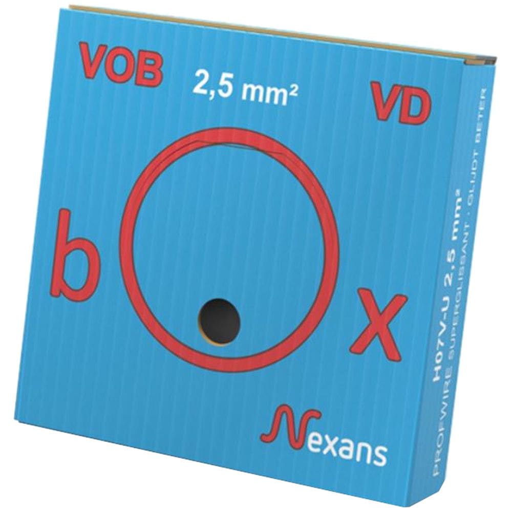 NEXANS VOB H07V-U draad PVC massief 750V Eca 70°C mm² 10533331