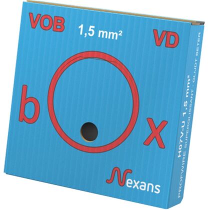 NEXANS VOB H07V-U draad PVC massief 750V Eca 70°C  mm² 10567006