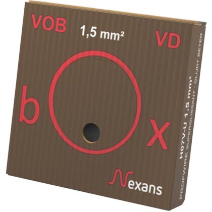 NEXANS VOB H07V-U draad PVC massief 750V Eca 70°C  mm² 10567007