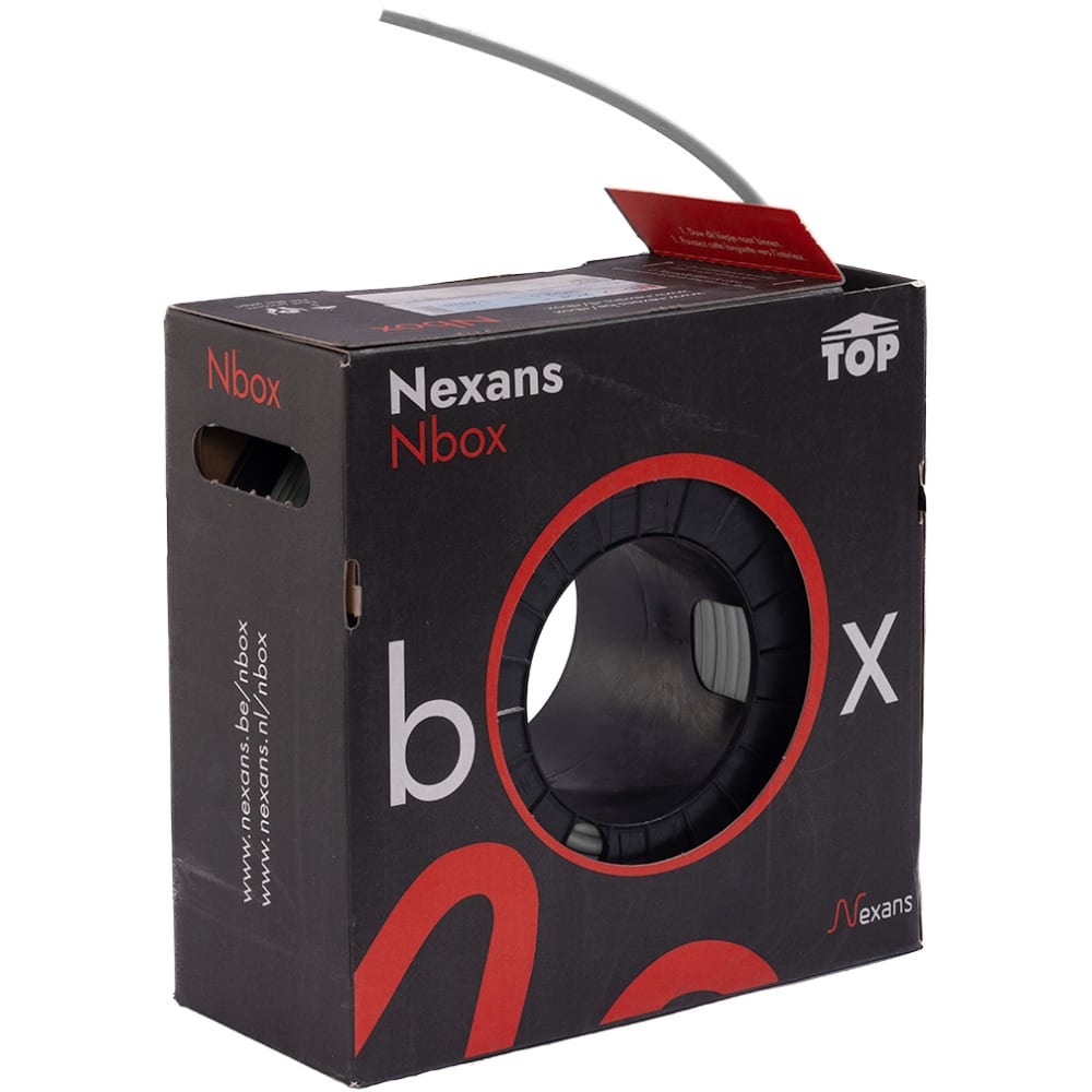 NEXANS XVB installatiekabel XLPE/PVC 1kV NEXANS ULTIMO Nbox Cca s3d2a3 grijs 5G2