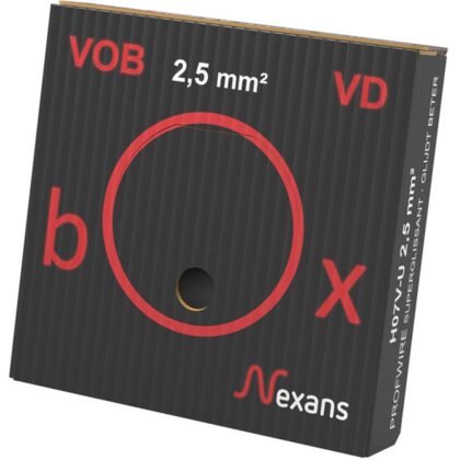 NEXANS VOB H07V-U draad PVC massief 750V Eca 70°C  mm² V0B2