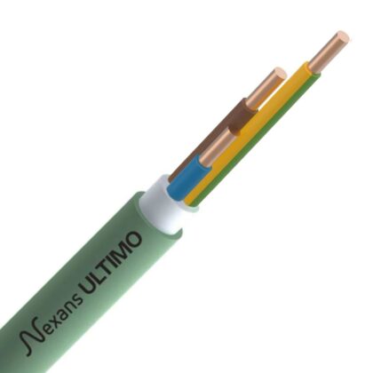 NEXANS XGB installatiekabel XLPE/LS0H 1kV NEXANS ULTIMO Cca s1d2a1 groen 3G1