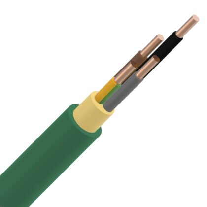 NEXANS XGB installatiekabel XLPE/LS0H 1kV NEXANS Cca s1d2a1 groen 4G4mm² XGB4G4N-CCA B 1000