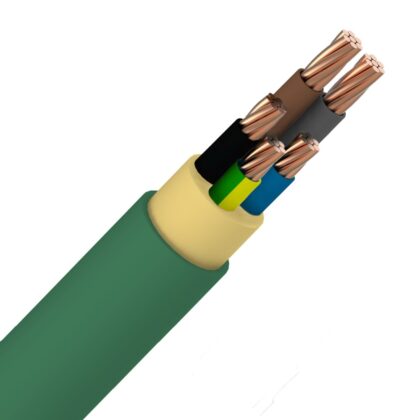 NEXANS XGB installatiekabel XLPE/LS0H 1kV NEXANS Cca s1d2a1 groen 5G16mm² XGB5G16N-CCA B 1000