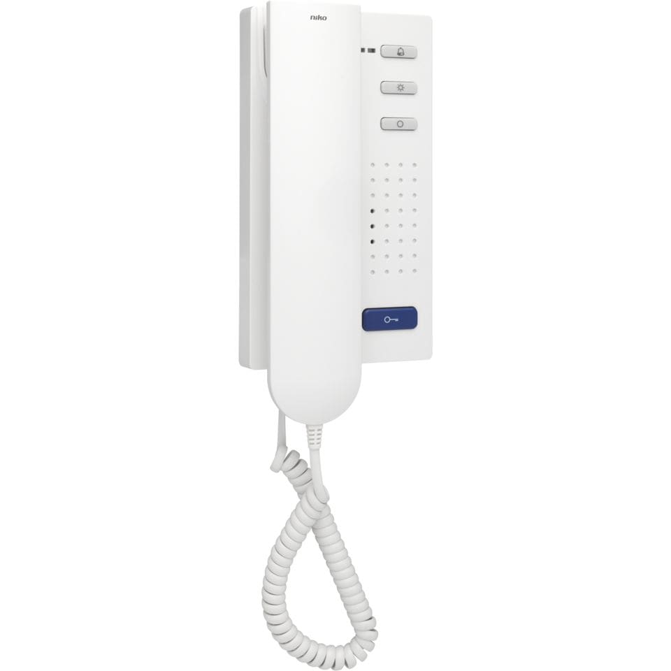 NIKO Compacte deurtelefoon voor opbouw