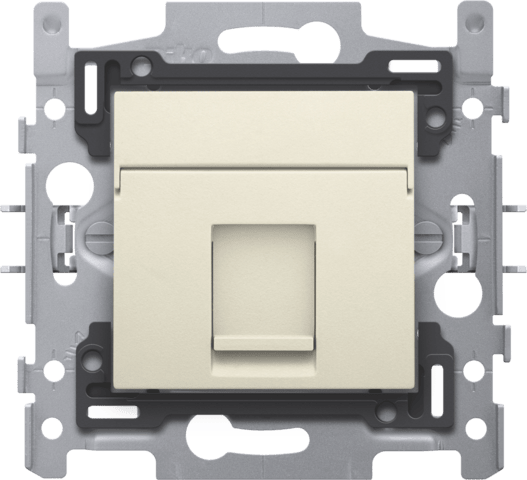 NIKO 1 rj45-aansl. utp cat5e + afwerking