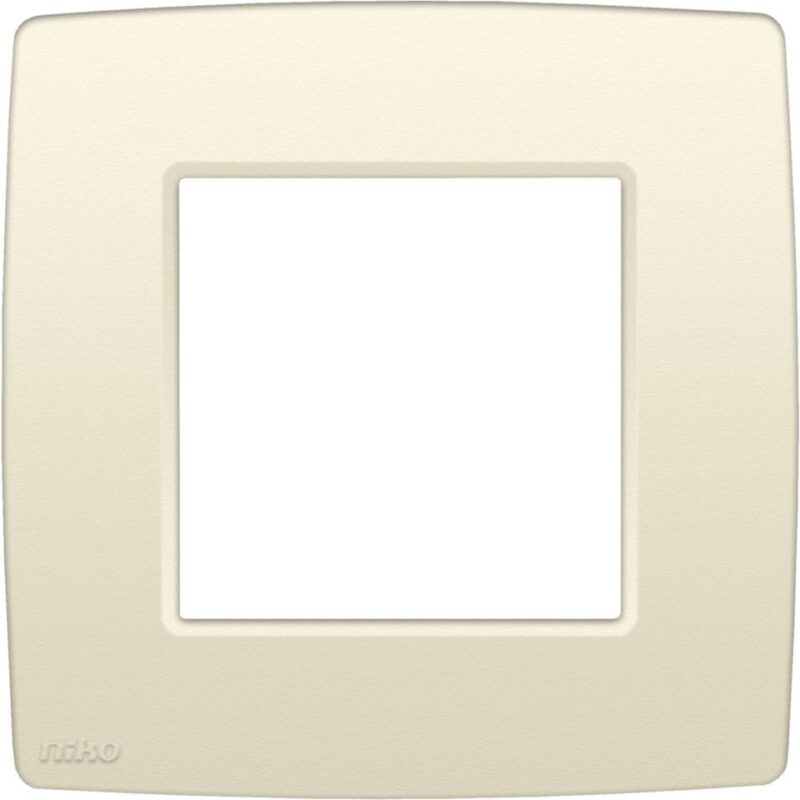 NIKO Afdekplaat (60mm) enkelvoudig