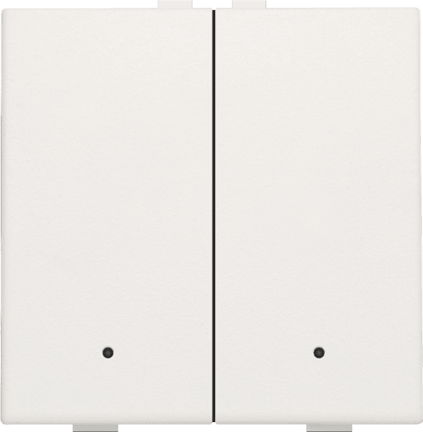 NIKO NHC - Tweevoudige drukknop met leds en comfortsensoren