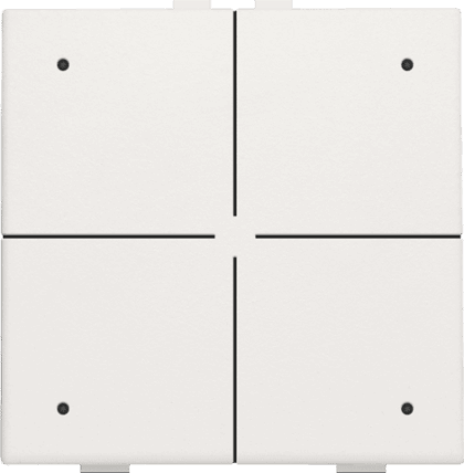 NIKO NHC - Viervoudige drukknop met leds en comfortsensoren
