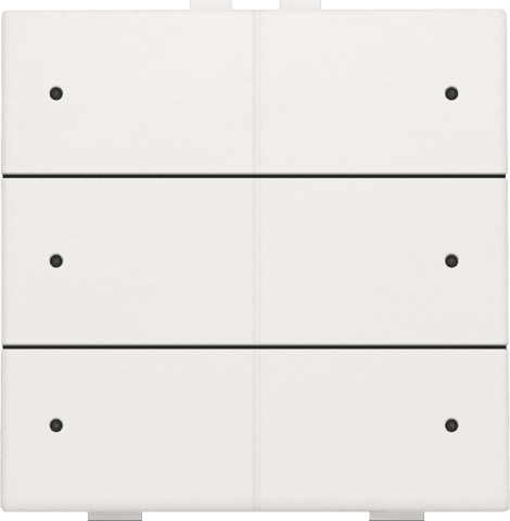 NIKO NHC - Zesvoudige drukknop met leds en comfortsensoren
