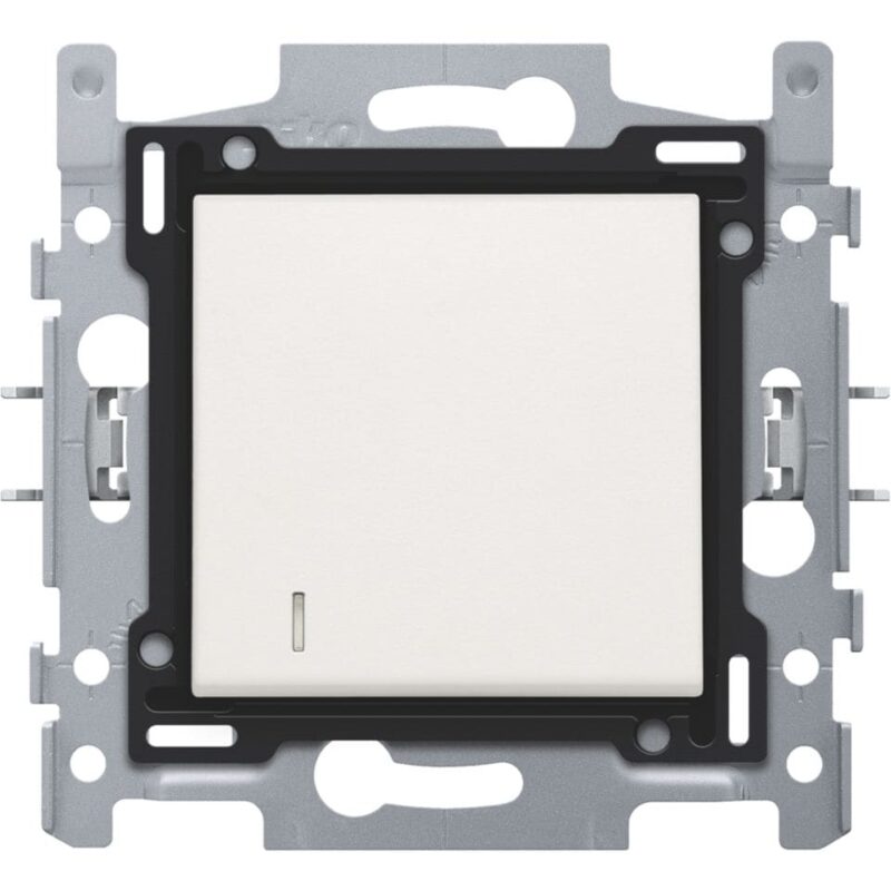 NIKO Drukknop met lens 10A 250V AC