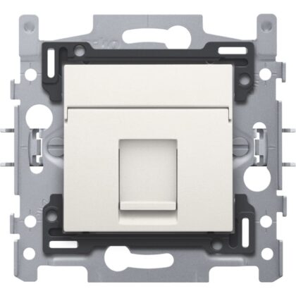 NIKO Inbouwraam met 1x RJ11 UTP