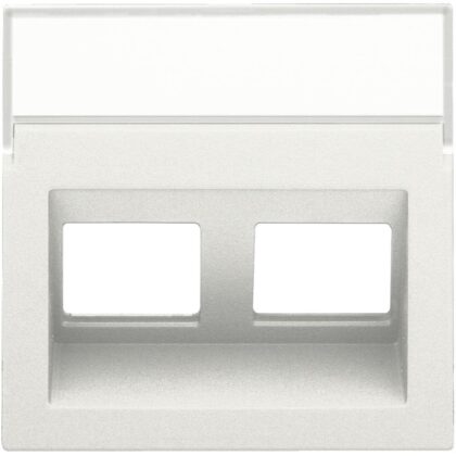 NIKO Centraalplaat 2x RJ45 STP cat.6