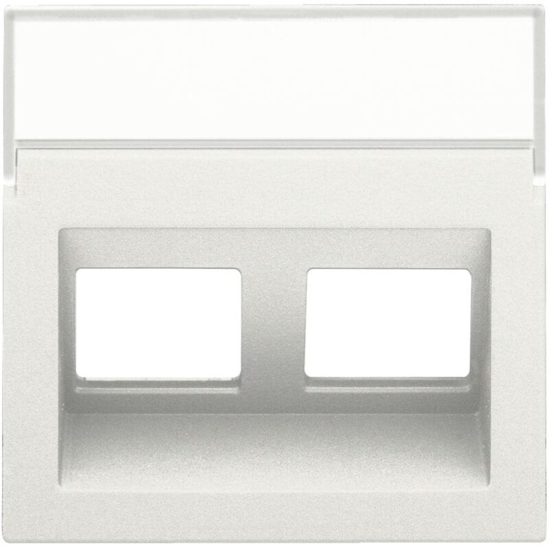 NIKO Centraalplaat 2x RJ45 STP cat.6