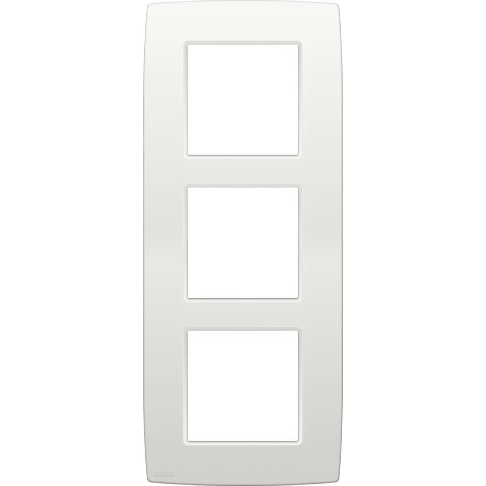 NIKO Drievoudige afdekplaat met 60mm centerafstand