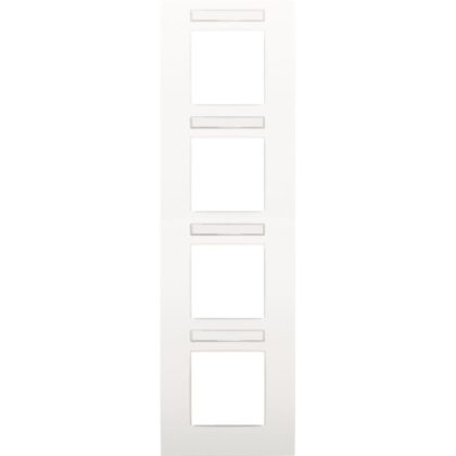 NIKO Afdekplaat INTENSE (71mm) 4-voudig verticaal
