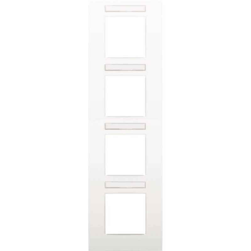NIKO Afdekplaat INTENSE (71mm) 4-voudig verticaal