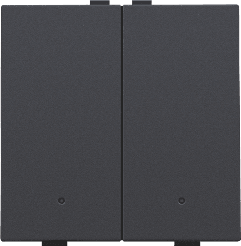 NIKO Tweevoudige drukknop met leds en comfortsensoren 122-52202