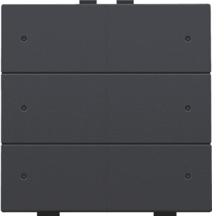 NIKO Zesvoudige drukknop met leds en comfortsensoren 122-52206