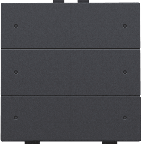 NIKO Zesvoudige drukknop met leds en comfortsensoren 122-52206