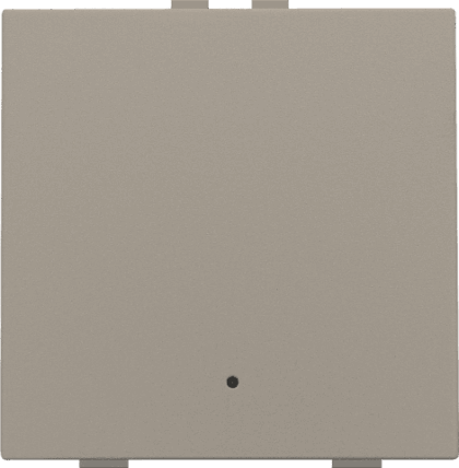 NIKO 1-voudige drukknop met leds en comfortsensoren