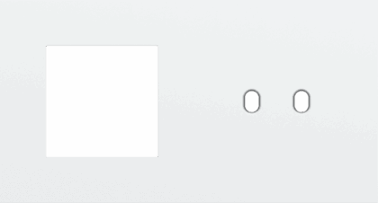 NIKO Tweevoudige afdekplaat h7Enkelvoudige afdekplaatvr tweev schak