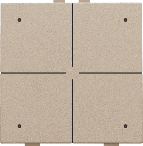 NIKO Viervoudige drukknop met leds en comfortsensoren 157-52204
