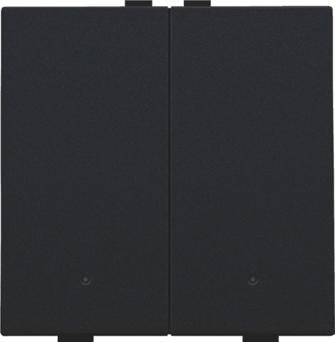 NIKO NHC tweevoudige drukknop met leds en comfortsensoren