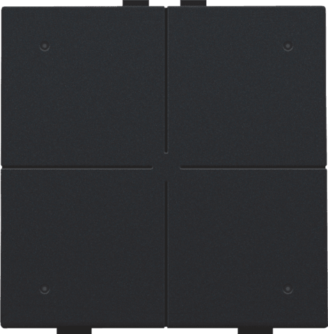 NIKO Viervoudige drukknop met leds en comfortsensoren 161-52204