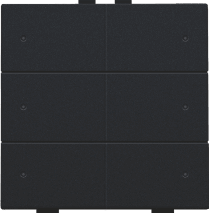NIKO Zesvoudige drukknop met leds en comfortsensoren 161-52206