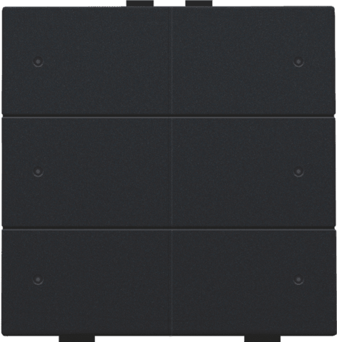 NIKO Zesvoudige drukknop met leds en comfortsensoren 161-52206