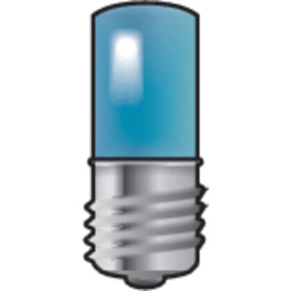 NIKO E10-lamp met blauwe led voor drukknoppen/signaalapparaten 6a 170-37002