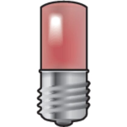 NIKO E10-lamp met rode led voor drukknoppen/signaalapparaten 6a 170-37003