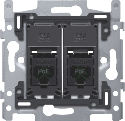 NIKO 2 rj45-aansluitingen utp cat5e