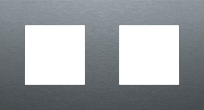 NIKO Tweevoudige afdekplaat met 71mm centerafstand 226-76800