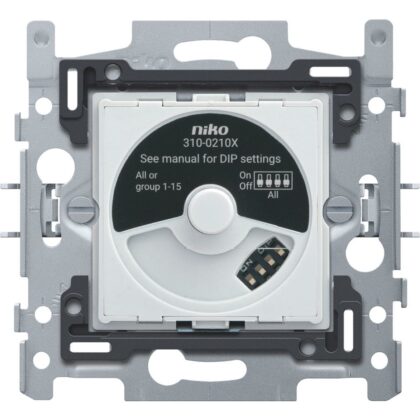 NIKO Sokkel dali-draaiknopdimmer 310-02100