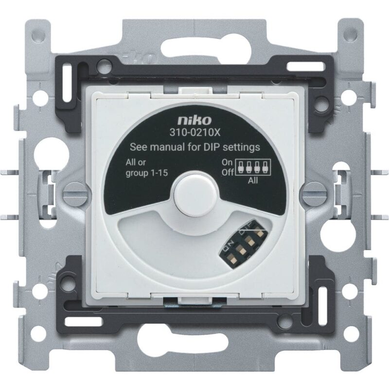 NIKO Sokkel dali-draaiknopdimmer 310-02100