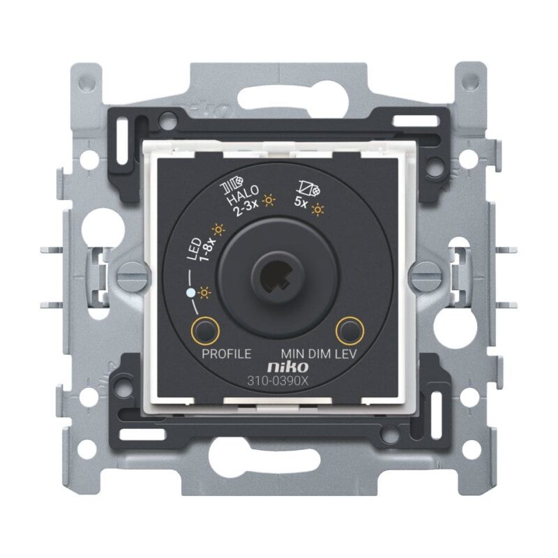 NIKO Universele draaiknopdimmer 2 draads 3-300W 310-03900