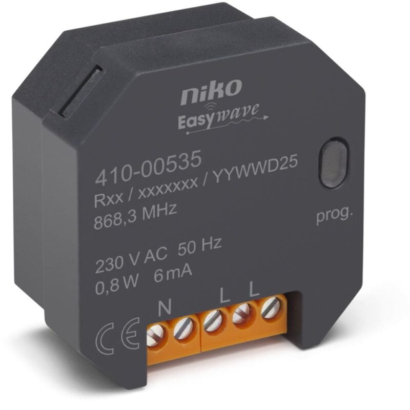 NIKO Repeater voor rf-installaties met onvoldoende reikwijdte 410-00535