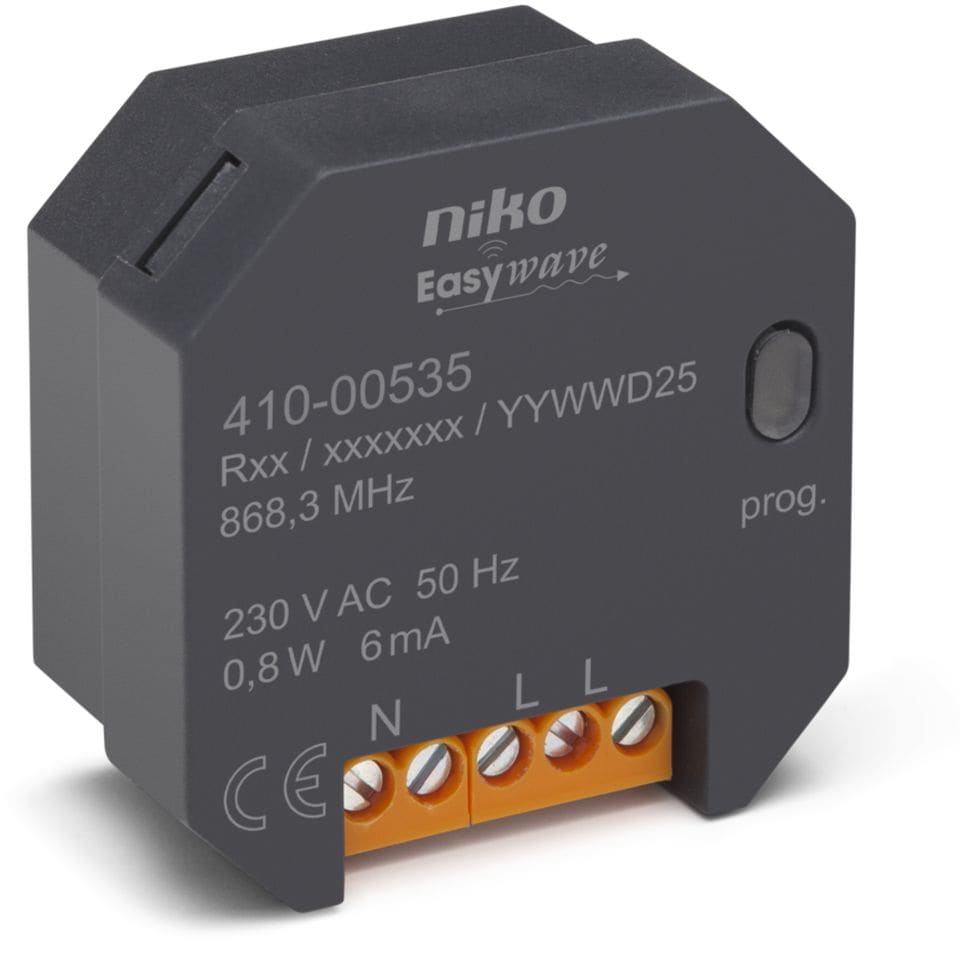 NIKO Repeater voor rf-installaties met onvoldoende reikwijdte 410-00535