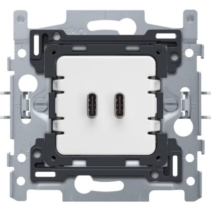 NIKO dubbele smart usb-c-lader