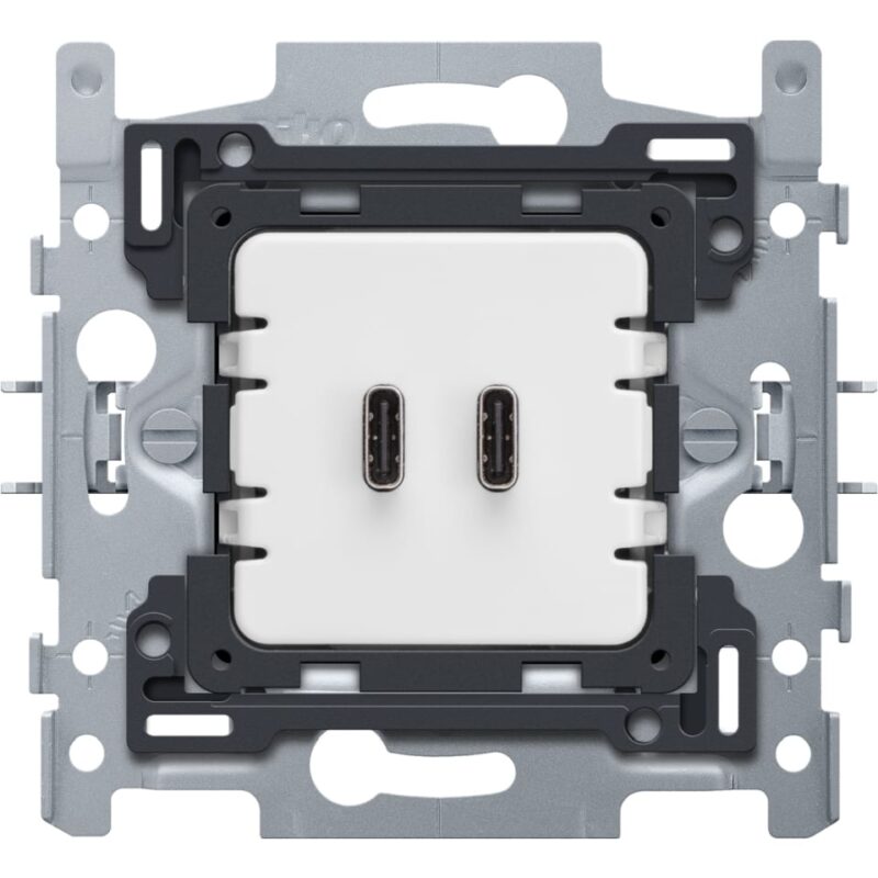 NIKO dubbele smart usb-c-lader
