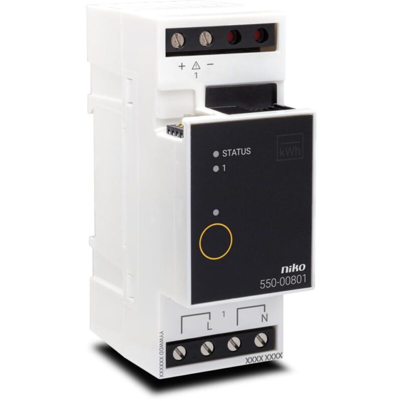 NIKO NHC module om elektriciteit te meten in woningen 550-00801