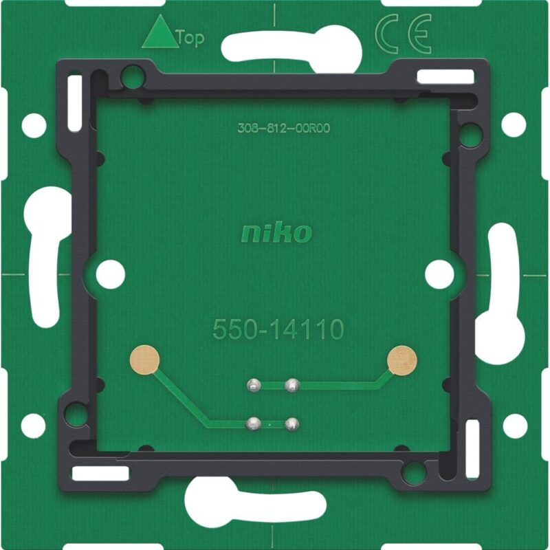 NIKO NHC Enkelvoudige muurprint met connector 550-14110