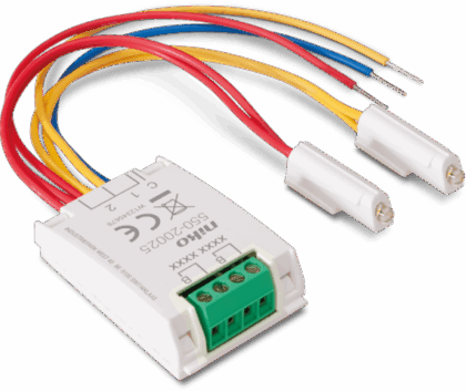 NIKO Drukknopinterface met feedbackled voor één of twee ingangen 550-20025